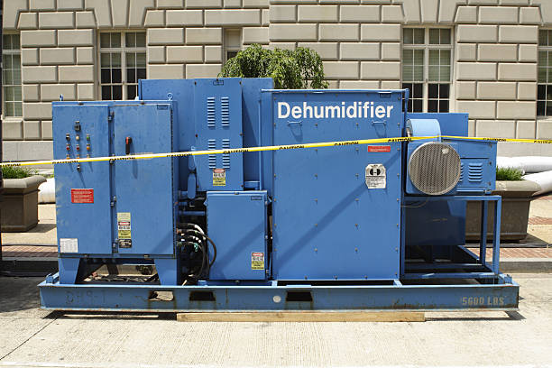 Industrial dehumidifier unit